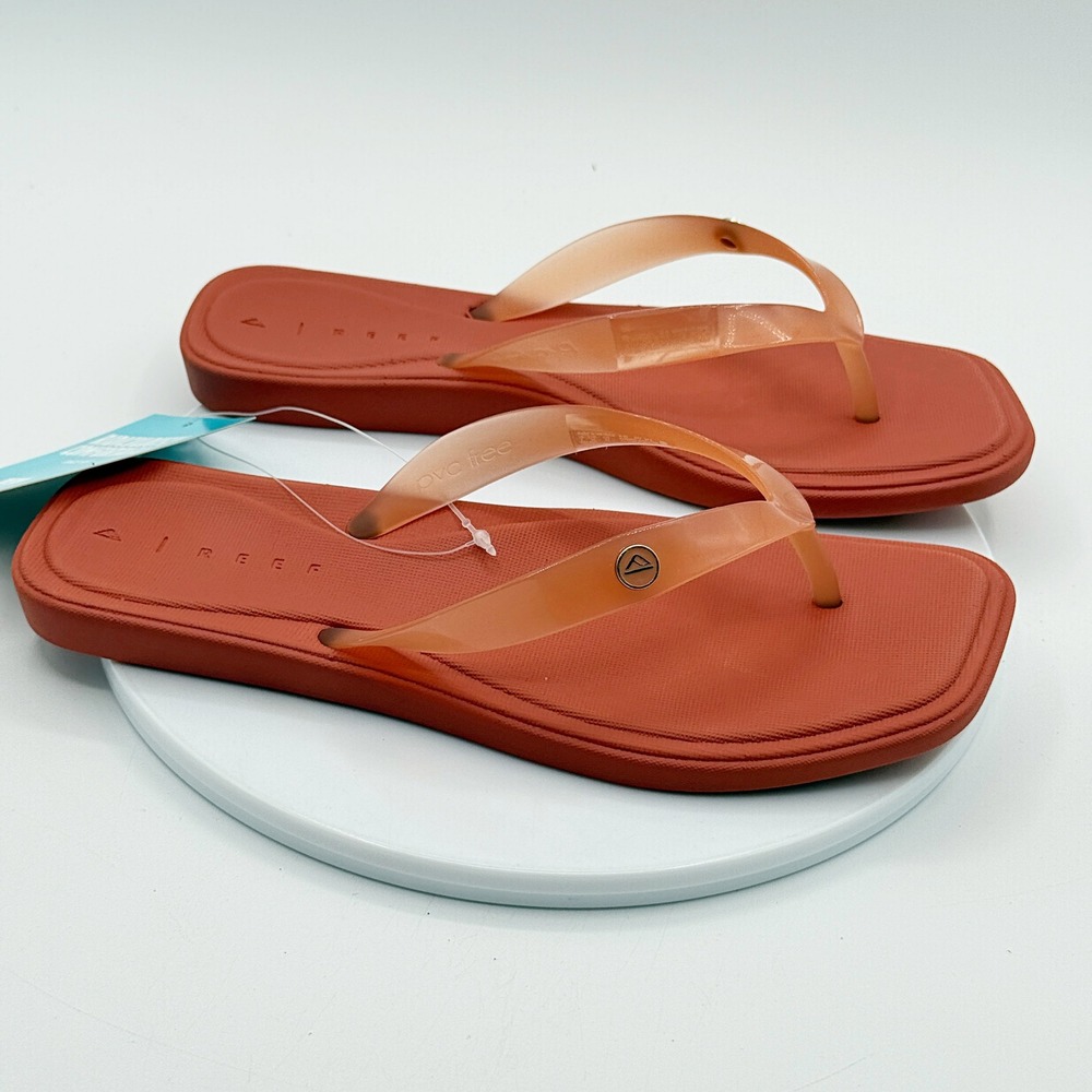 Reef Solaye Flip Flop Sandals / Size 5 Womens / Canyon Red